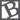 B logo